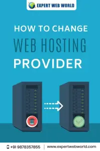 How to change web hosting provider