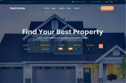 Real Estate website Logo Design and Branding Services