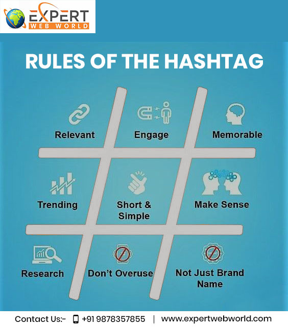 hashtag tips for social media marketing