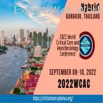 2022 World Critical Care and Anesthesiology Confer
