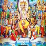 HINDU GODDESS,HOLY RIVERS,14 LOKAS AND SAINTS