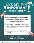 Fast & Reliable Visa Services – 50% OFF at Abroad